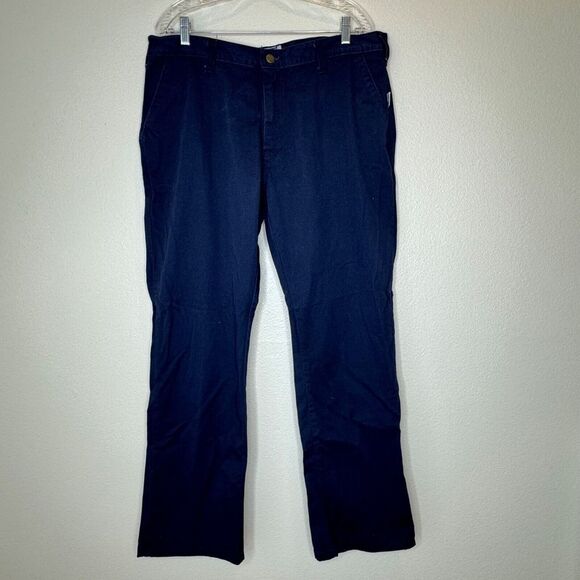 Tyndale Women FR Work Pants 16/32 Arc Rated Fire Resistant Navy Uniform Workwear - Picture 1 of 11